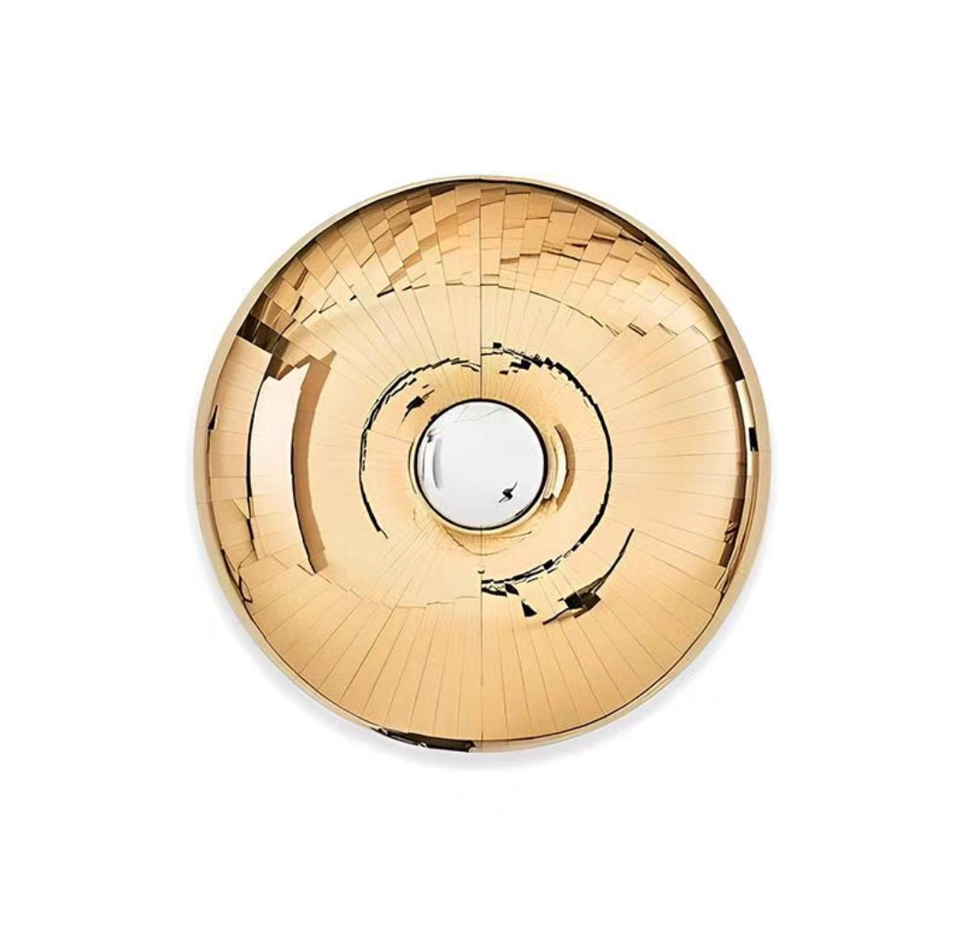 Folding Mirror Wall Bar – Luxury Hidden Storage