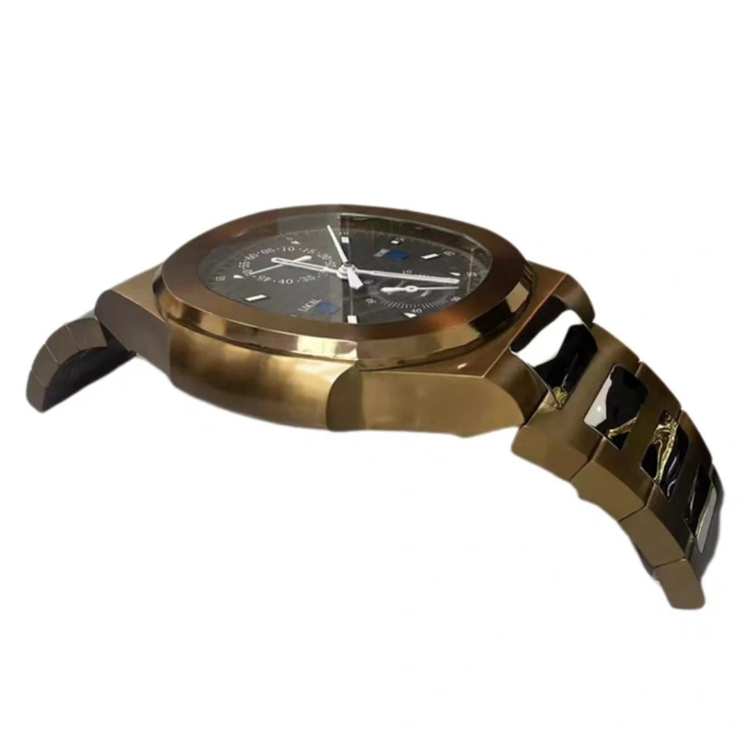 Watch shaped stainless steel coffee table with modern designer style – Forefurnish UK
