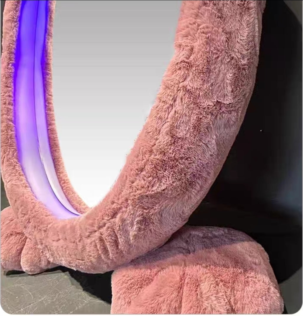 Bunny LED Full-Length Mirror — Kawaii Standing Mirror with RGB Lights