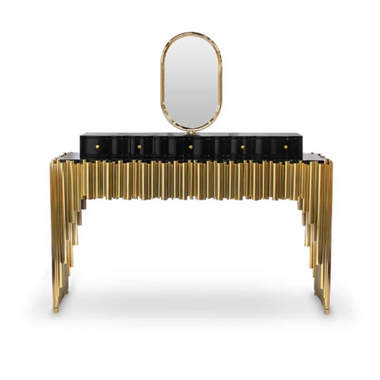 Luxe Column Vanity Console – Studio Edition