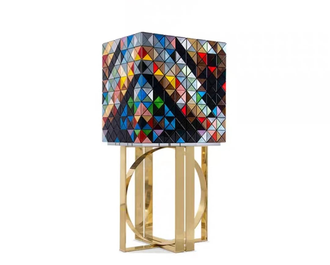 Studio Mosaic Bar Cabinet – Art Deco Collector’s Edition