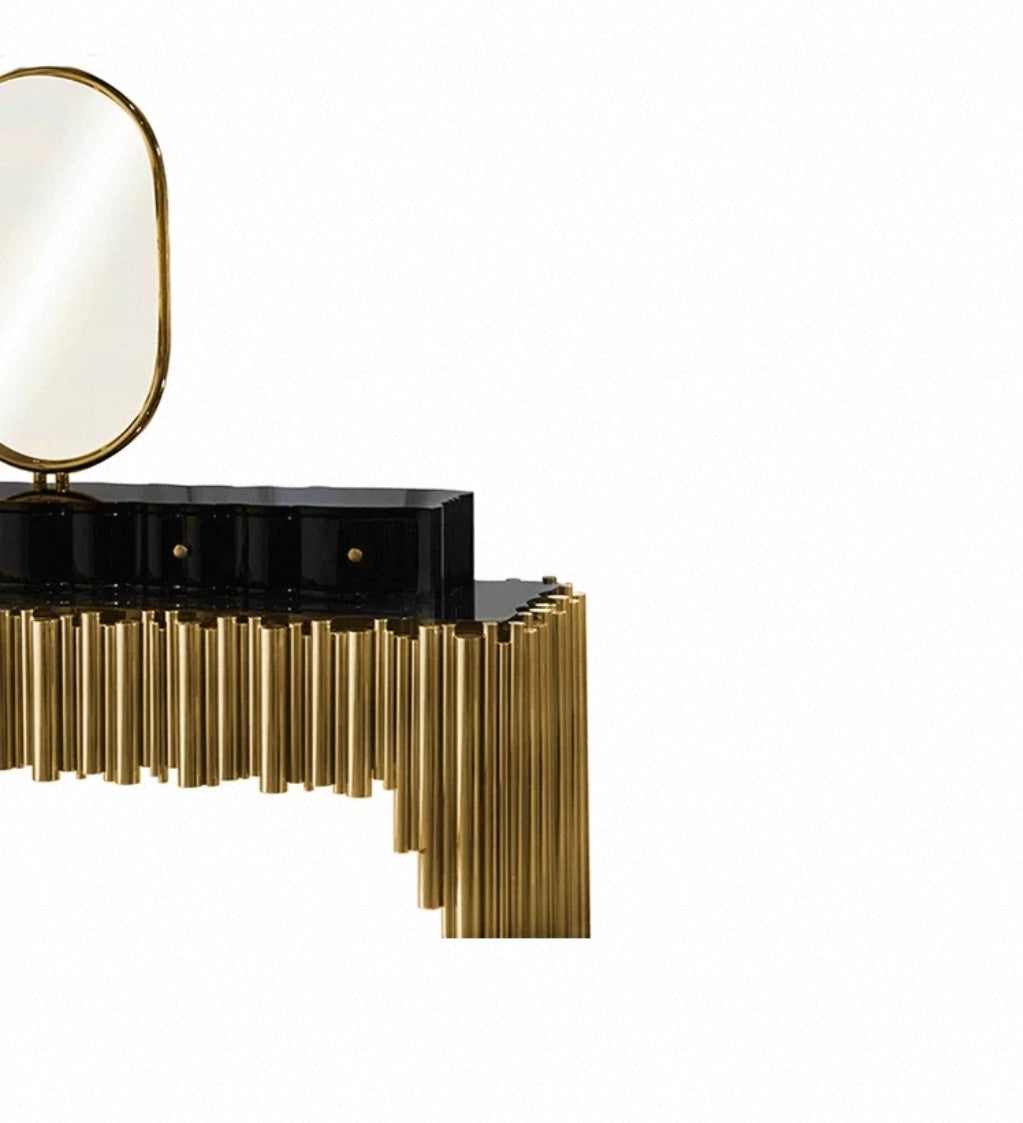 Luxe Column Vanity Console – Studio Edition